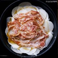 作り方 フライパンで大根と豚肉の重ね蒸し