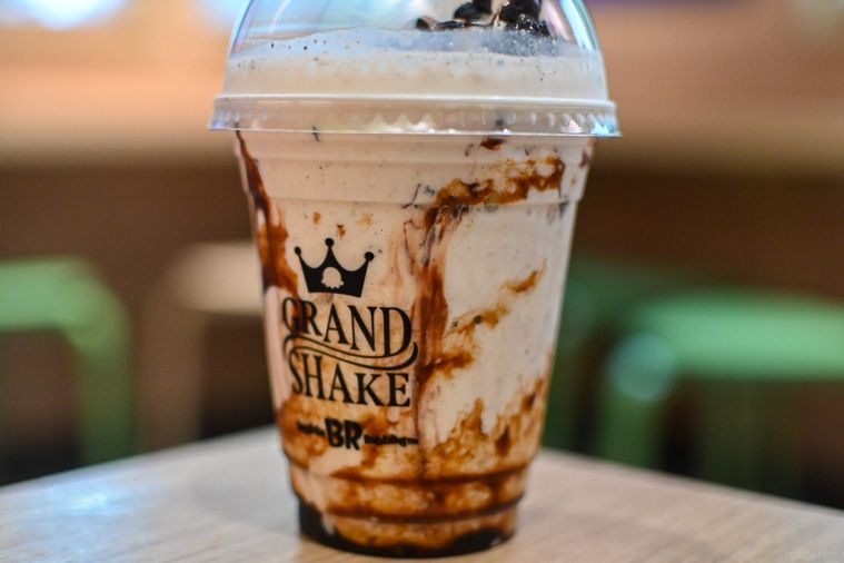 シェイクの中身のアップ