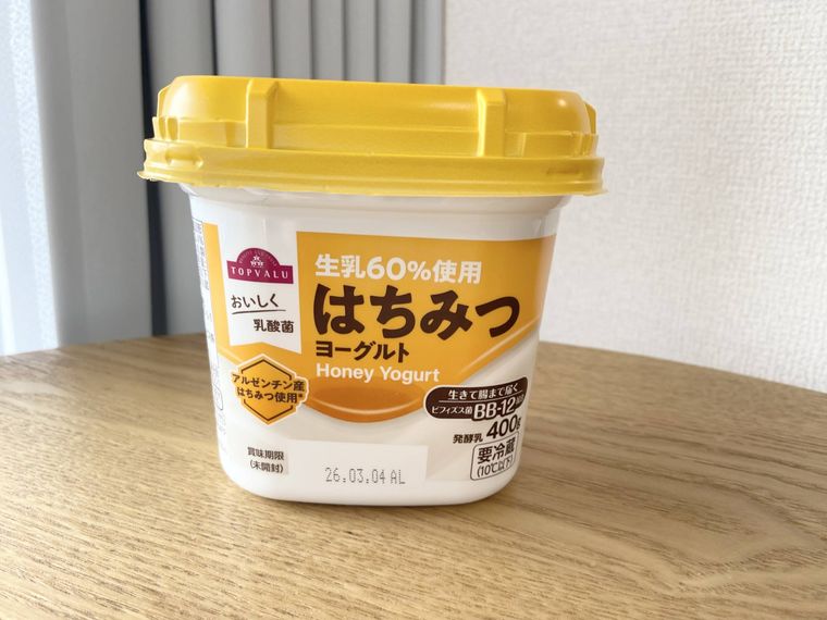 イオン トップバリュ はちみつヨーグルト