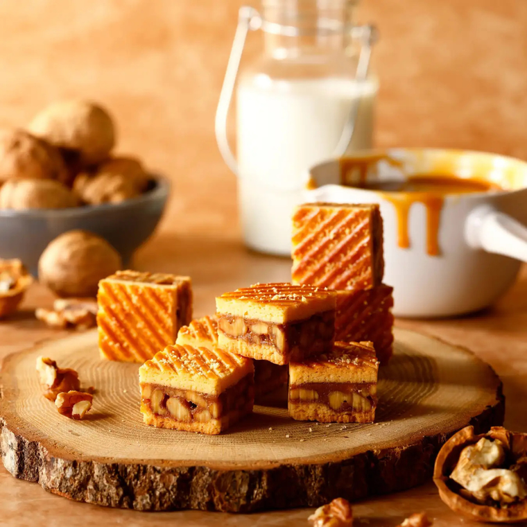 那須産ミルクを使用した那須キャラメルチーズサンド。チーズガーデンでしか味わえない限定お土産