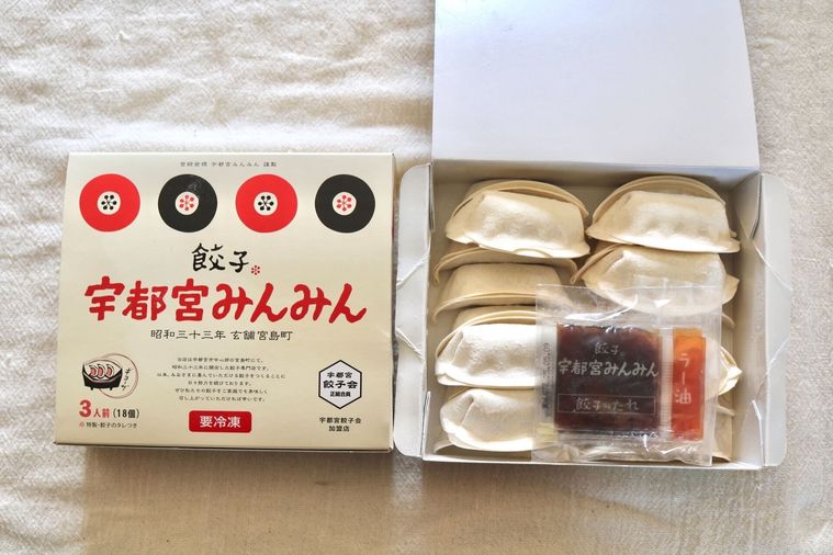 餃子 宇都宮みんみんの生餃子