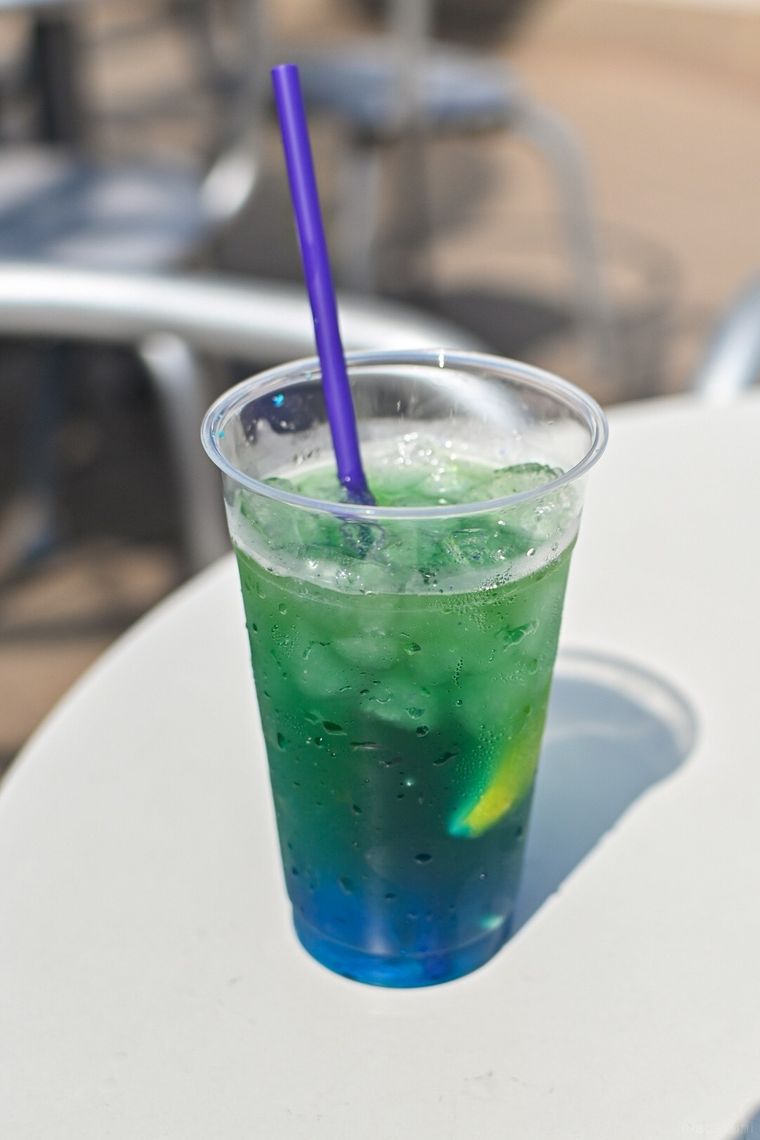 ドリンクのアップ