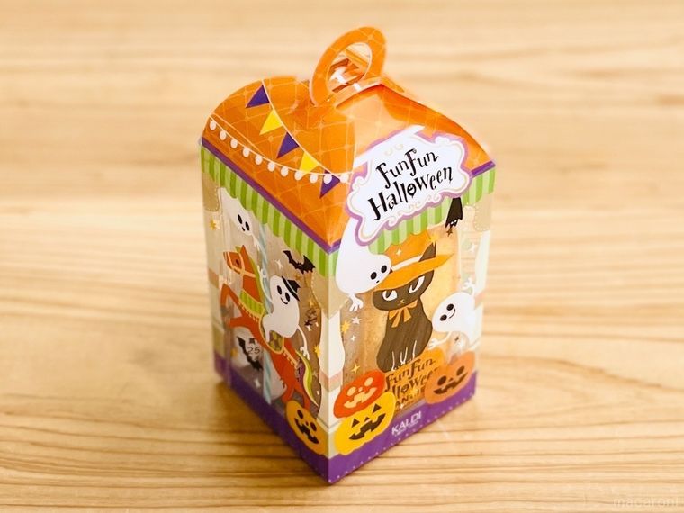 カルディのハロウィンランタンボックスのパッケージ