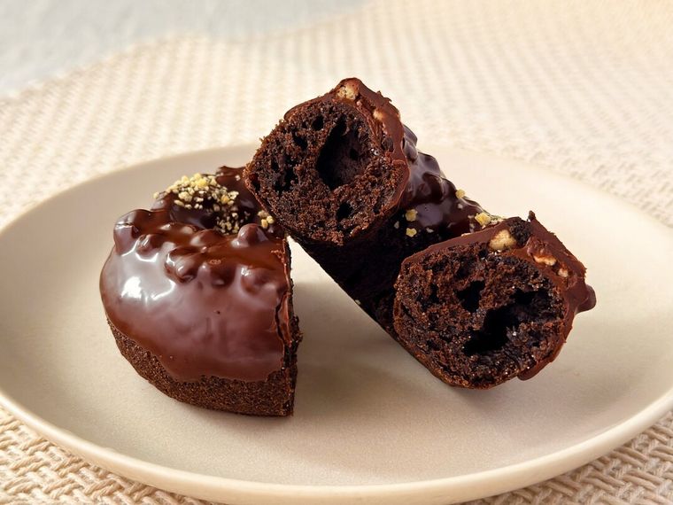 ブラックサンダーチョコレートの断面