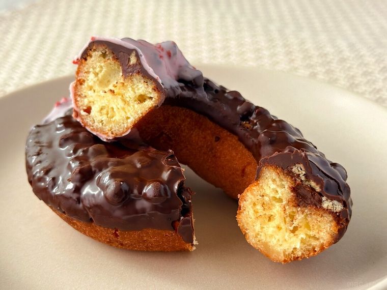 ブラックサンダーチョコファッションの断面