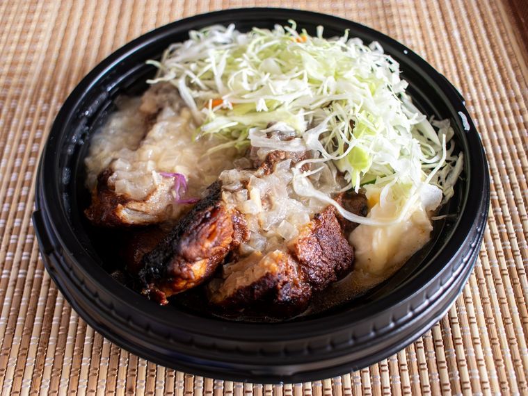 テイクアウトした松屋のジャークチキン