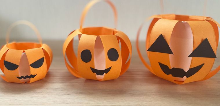 ジャック・オ・ランタン3種のアップ