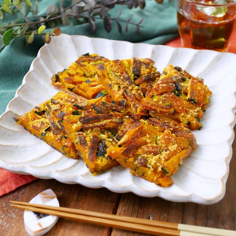 外はカリッと中ほくほく。ハッシュドパンプキン