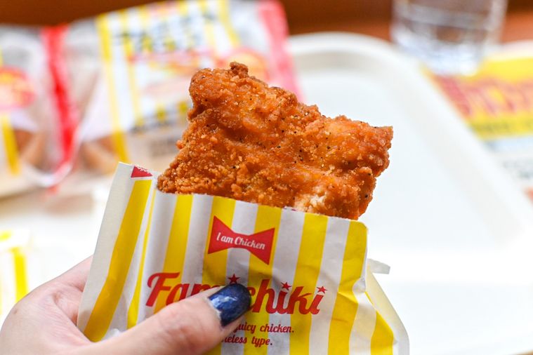 ホットスナックのアップ