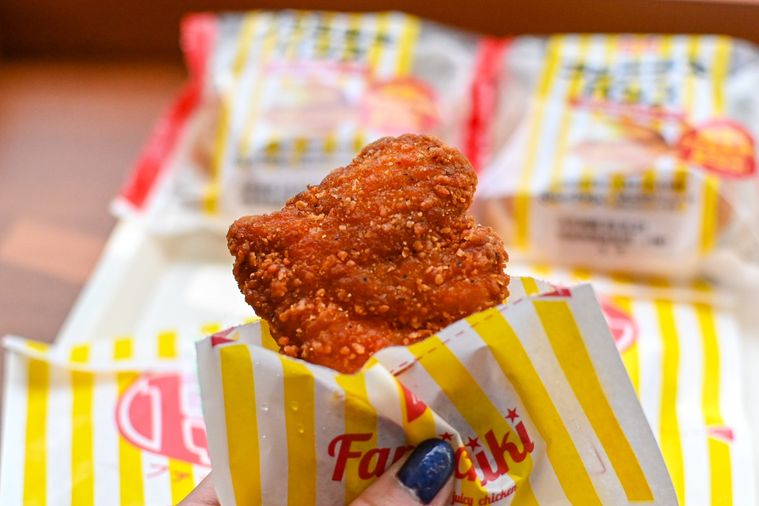 ホットスナックのアップ