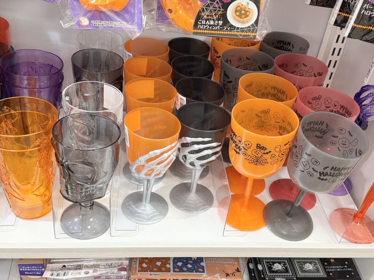 セリアのハロウィンコップ各種