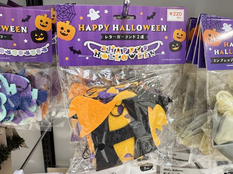 キャンドゥのレターガーランド 2連