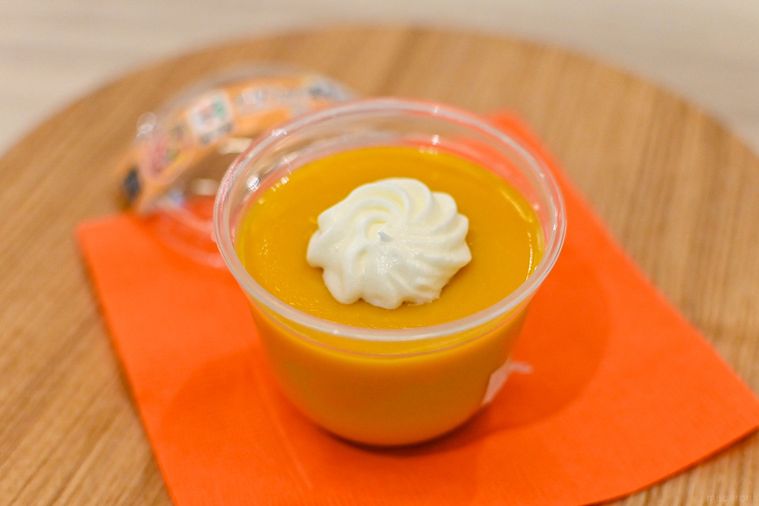 プリンのアップ