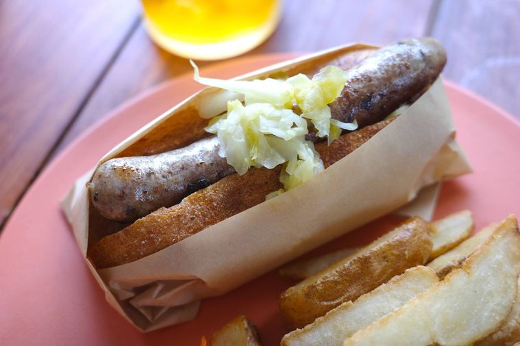 ベーシックなホットドッグ