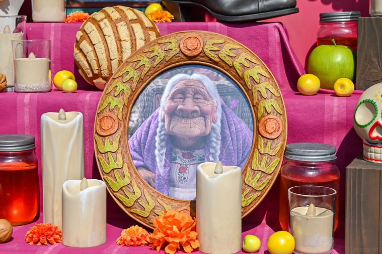 写真立てのアップ