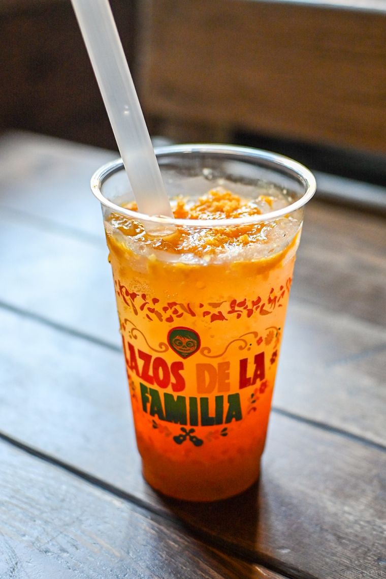 ドリンクのアップ