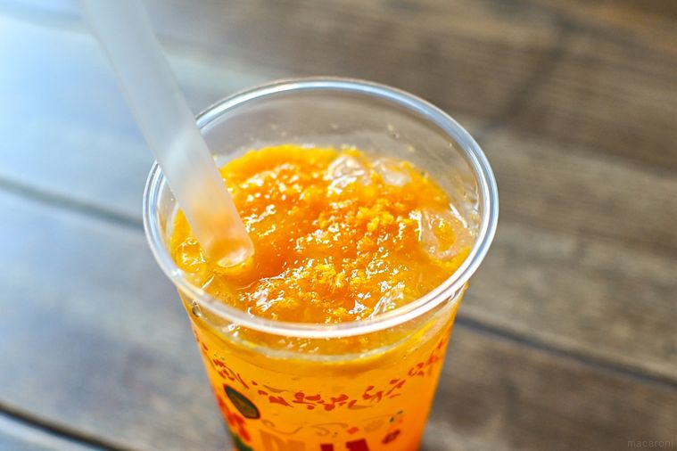 ドリンクのトップのアップ