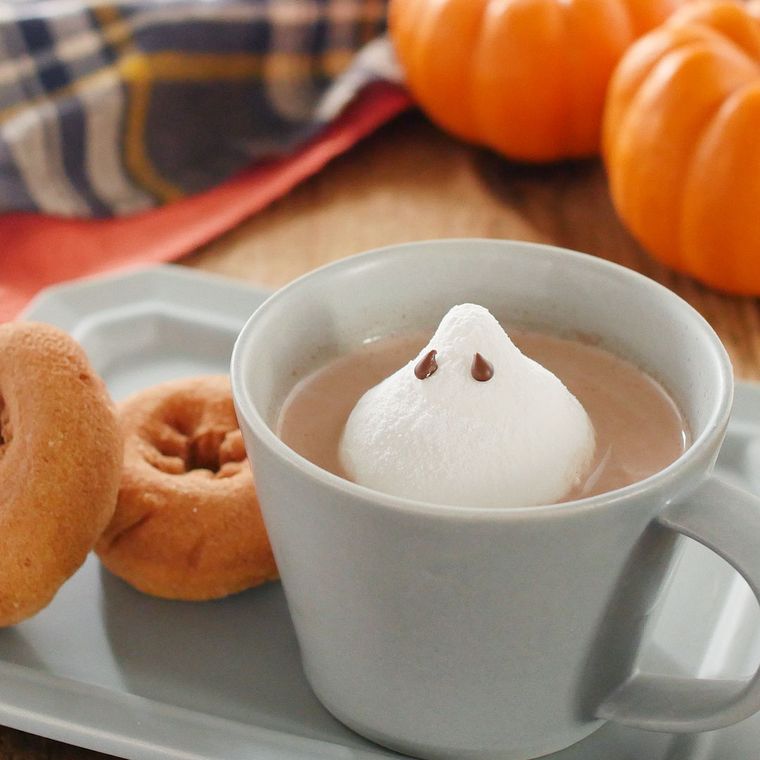 ふわふわポトンおばけマシュマロ