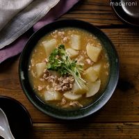 作り方 長芋のそぼろ煮