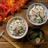 作り方 さんまと薬味の混ぜご飯