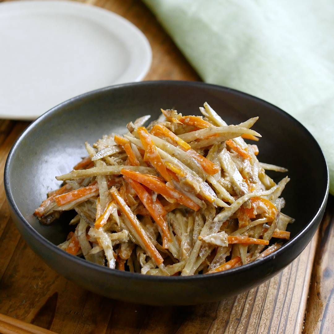 マヨネーズなしでごぼうサラダサムネイル