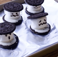 作り方 おばけマシュマロサンドクッキー