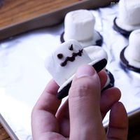 作り方 おばけマシュマロサンドクッキー