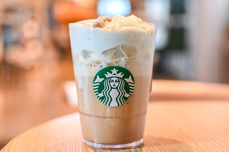 ドリンクを正面から