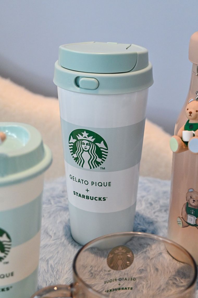 ステンレスボトルのアップ