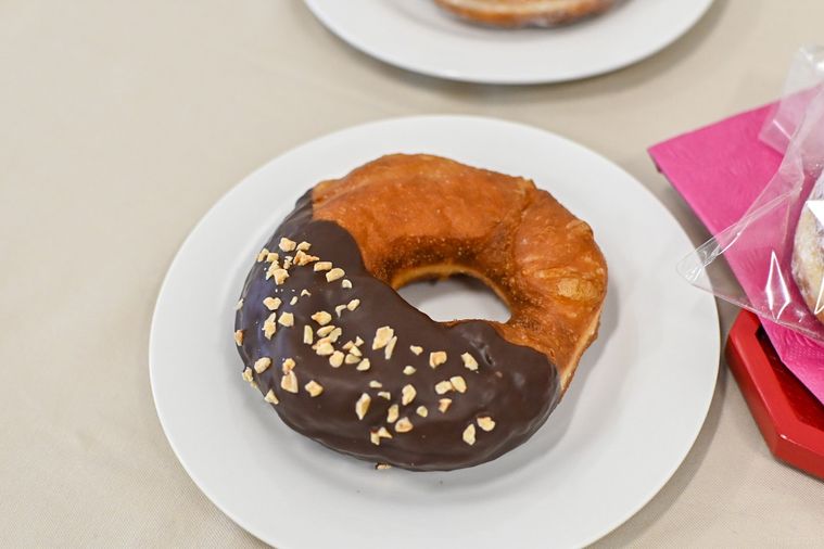 ドーナツのアップ