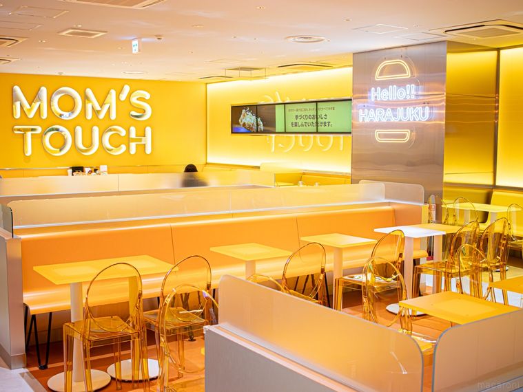 マムズタッチ ソラド原宿店の店内
