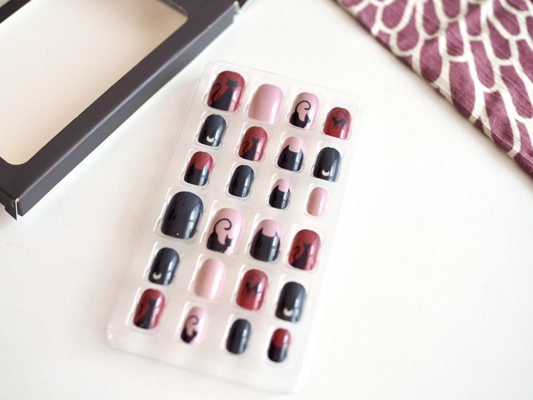 3COINSのキッズ向けネイルチップ