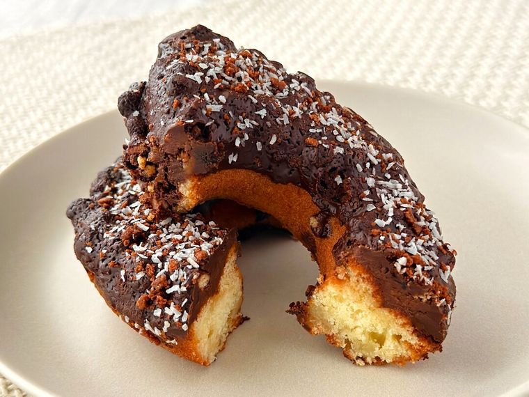 衝撃焼きチョコブラックサンダー キャットの断面