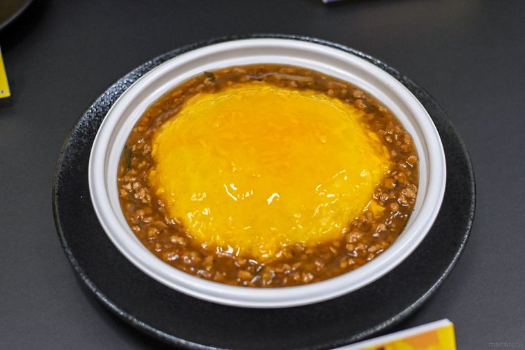 天津飯のアップ