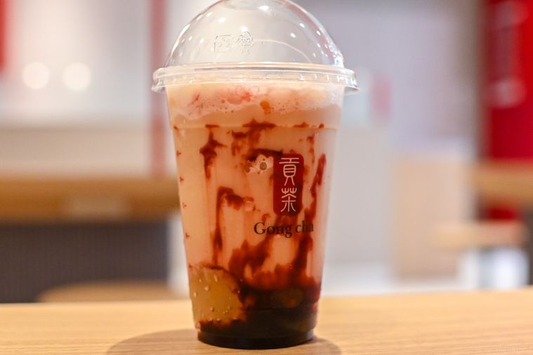 ドリンクの中身のアップ