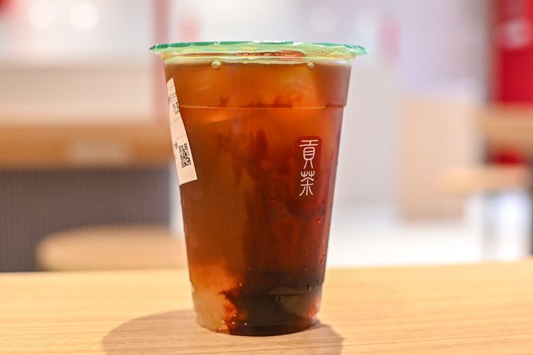 ティーの中身のアップ