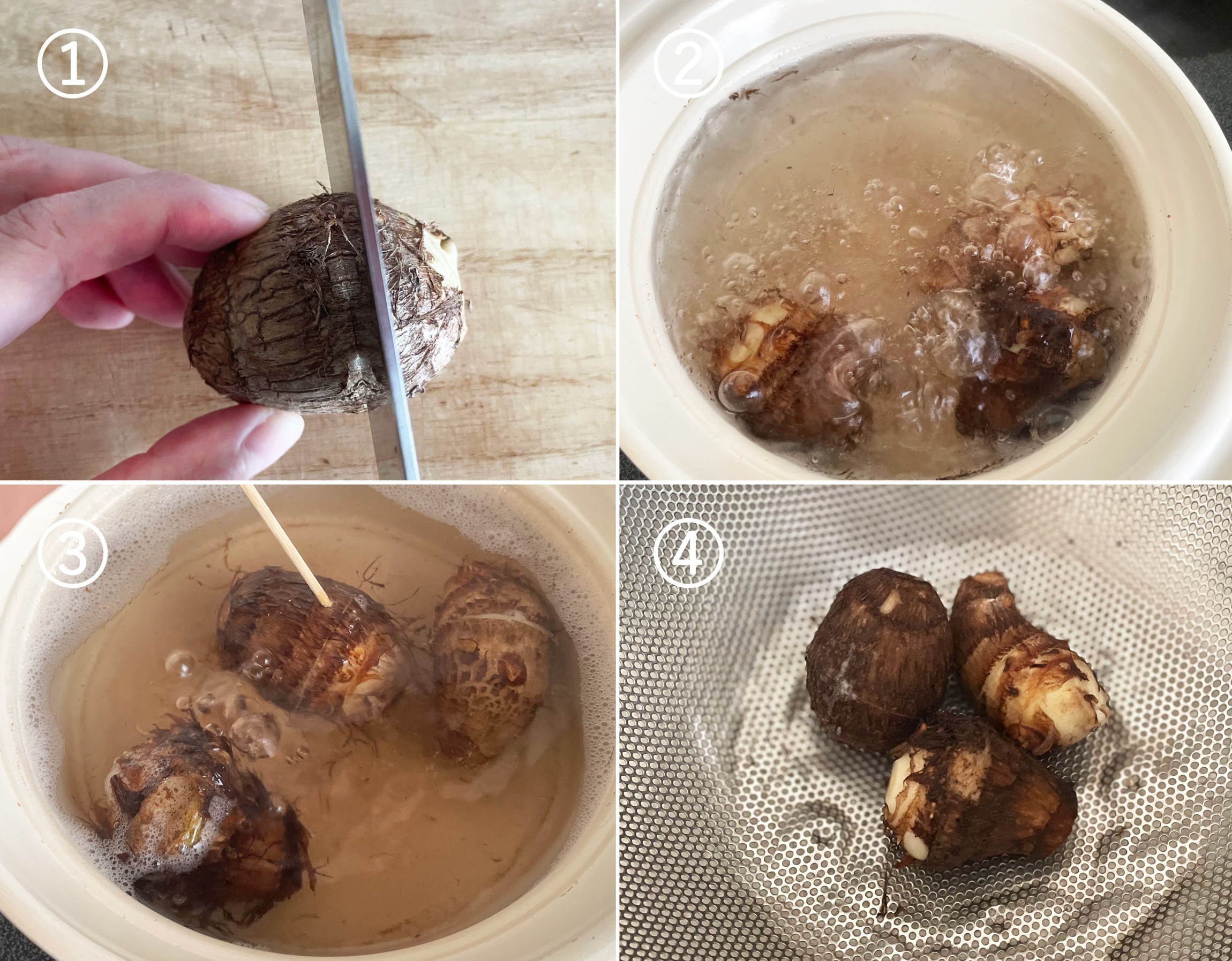 里芋の皮むきは手がかゆい？レンジと茹で技を徹底検証！簡単ツルンと剥ける裏技まとめ