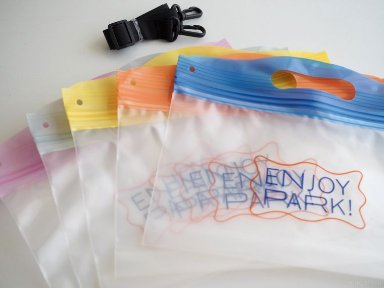 ポップコーン用ジップバッグ