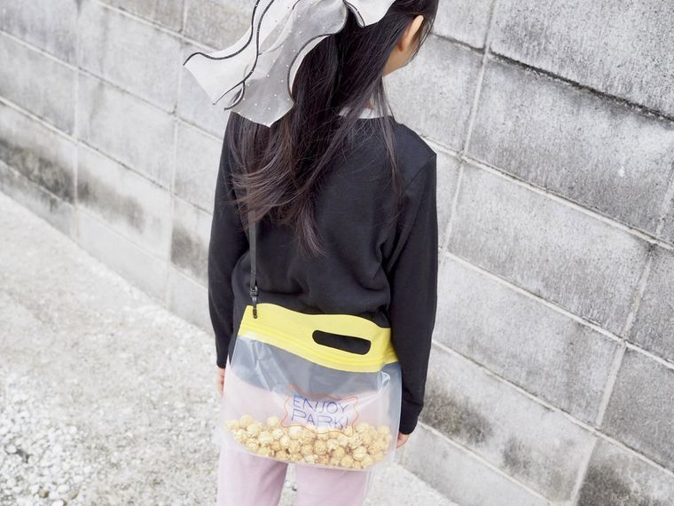 ポップコーン用ジップバッグ