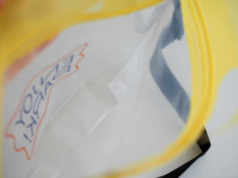 ポップコーン用ジップバッグ