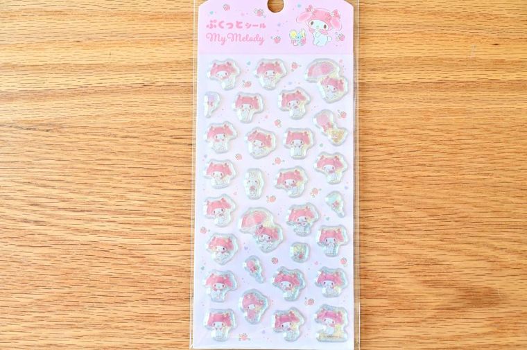 キャンドゥぷくっとシール MM いちごワールドのパッケージ