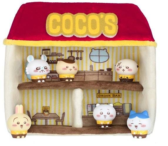 ココスオリジナルドールハウスソフビ人形6種セット