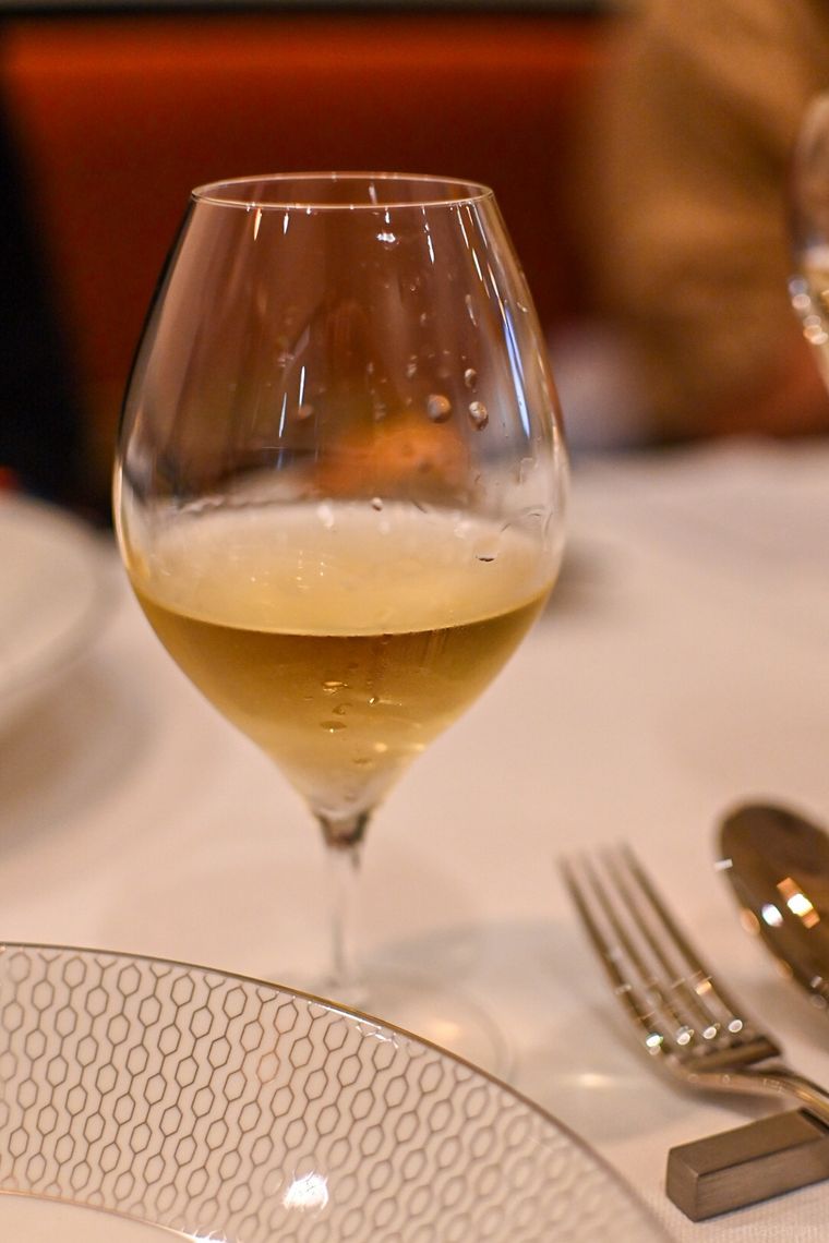 ワインのアップ