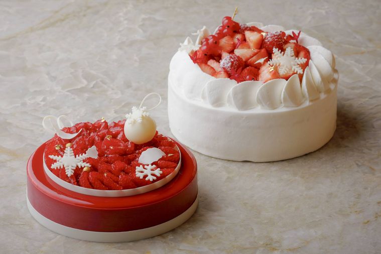 フォーシーズンズホテル京都のクリスマスケーキ2種