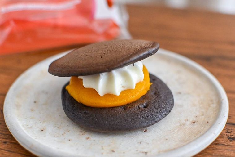 かぼちゃマスカルポーネ 生どら焼