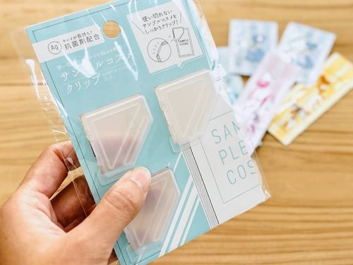 こんなのがほしかったセリアサンプルコスメクリップは見つけたら即買い決定
