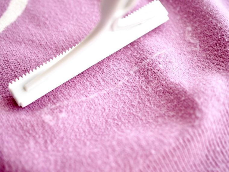 ニットについた毛玉