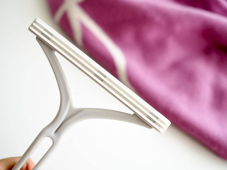 エチケットブラシの三列面