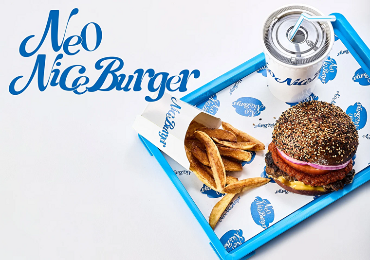 ハンバーガー店のキービジュアル