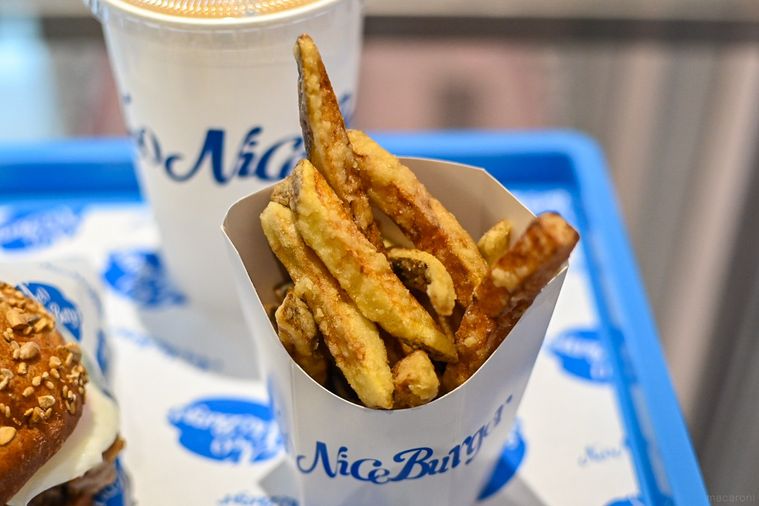 ポテトのアップ